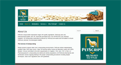 Desktop Screenshot of petscript.net
